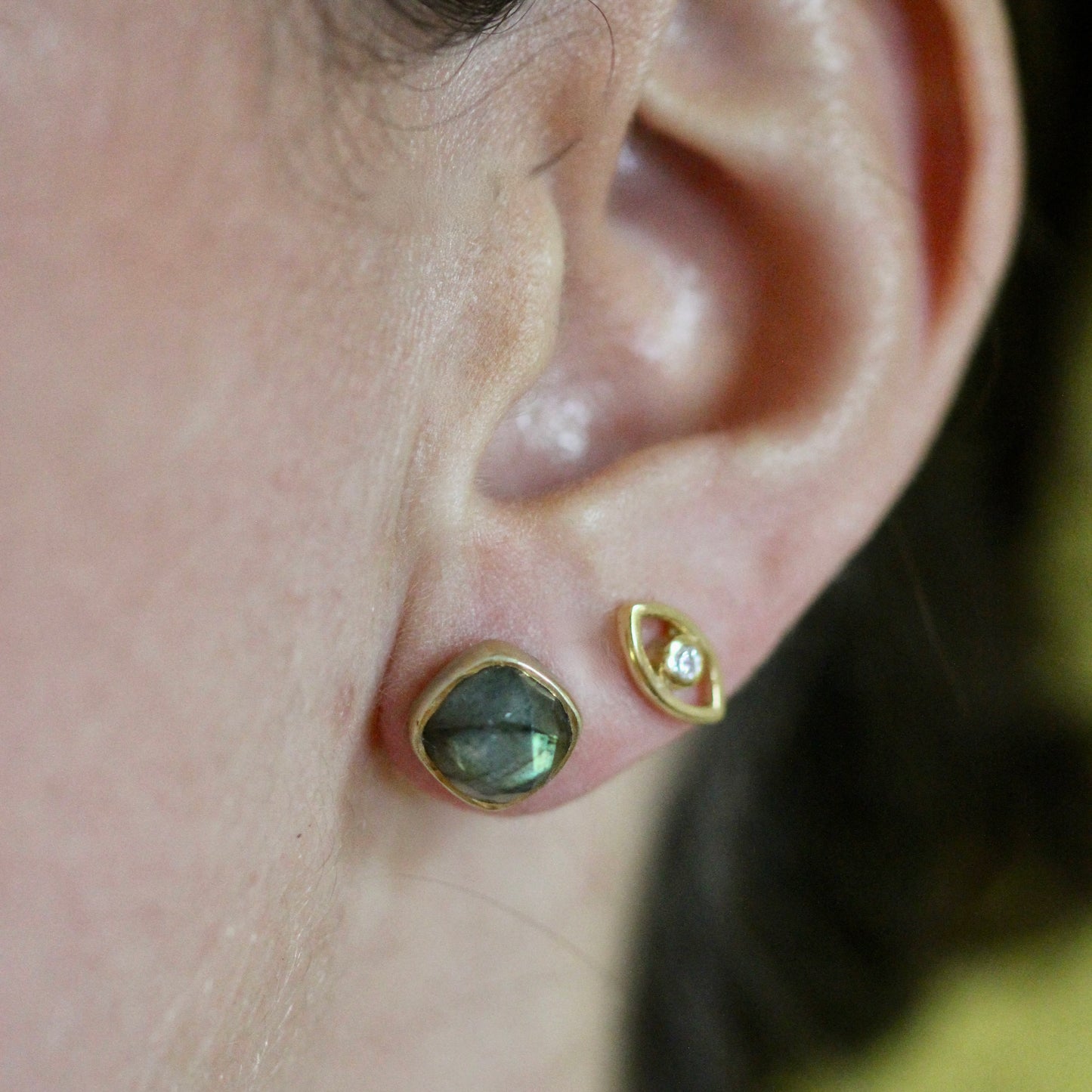 Gemstone Studs