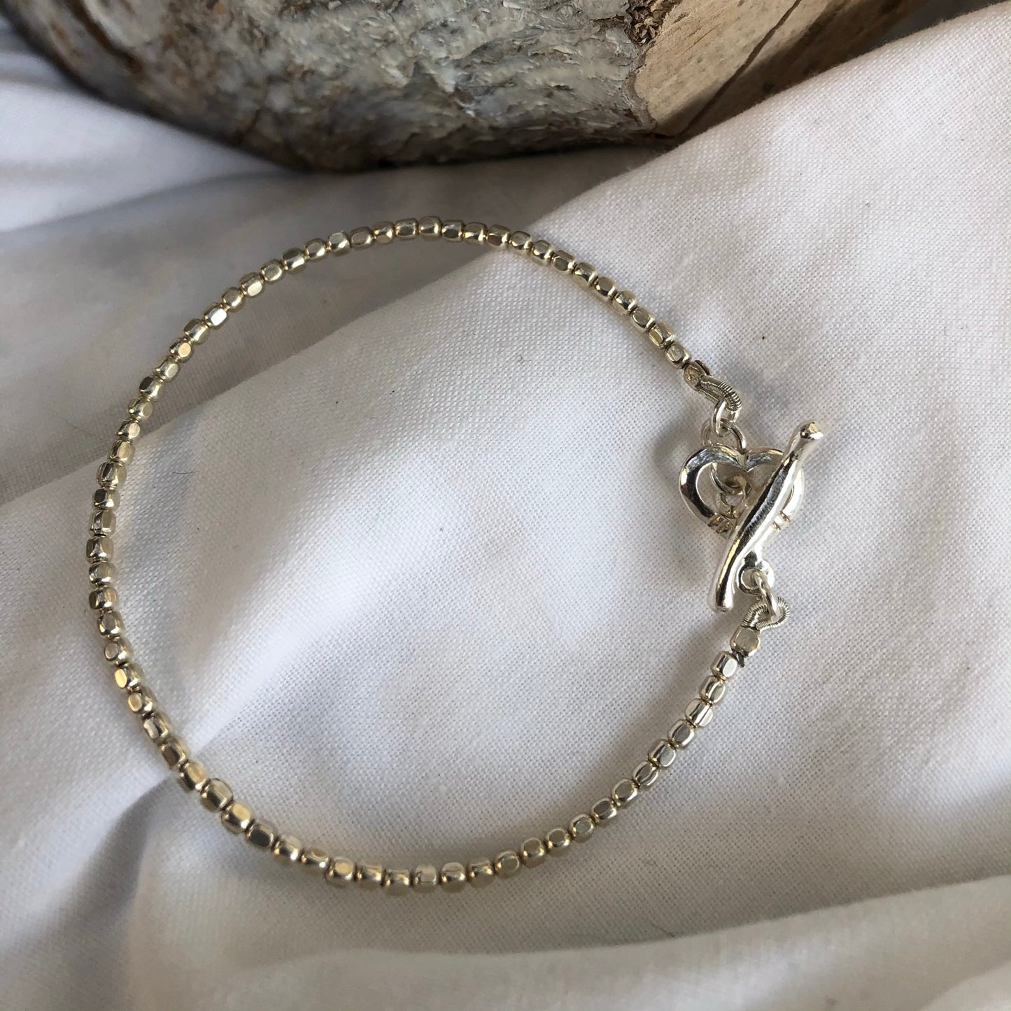 Silver Seeds Bracelet