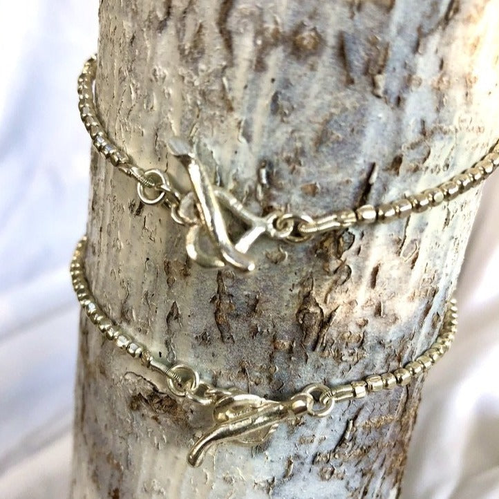 Silver Seeds Bracelet