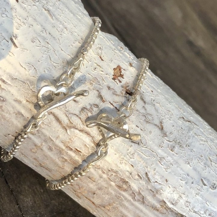 Silver Seeds Bracelet