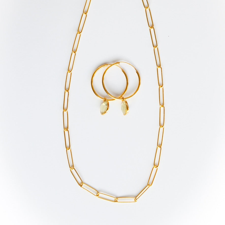 Paper Clip Necklace