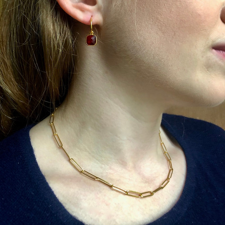 Paper Clip Necklace