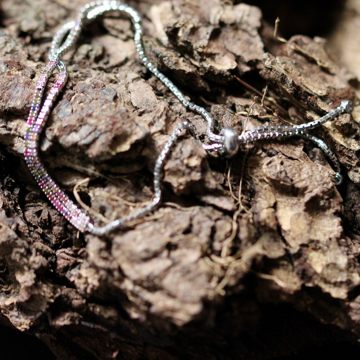 Rainbow Tennis Bracelet