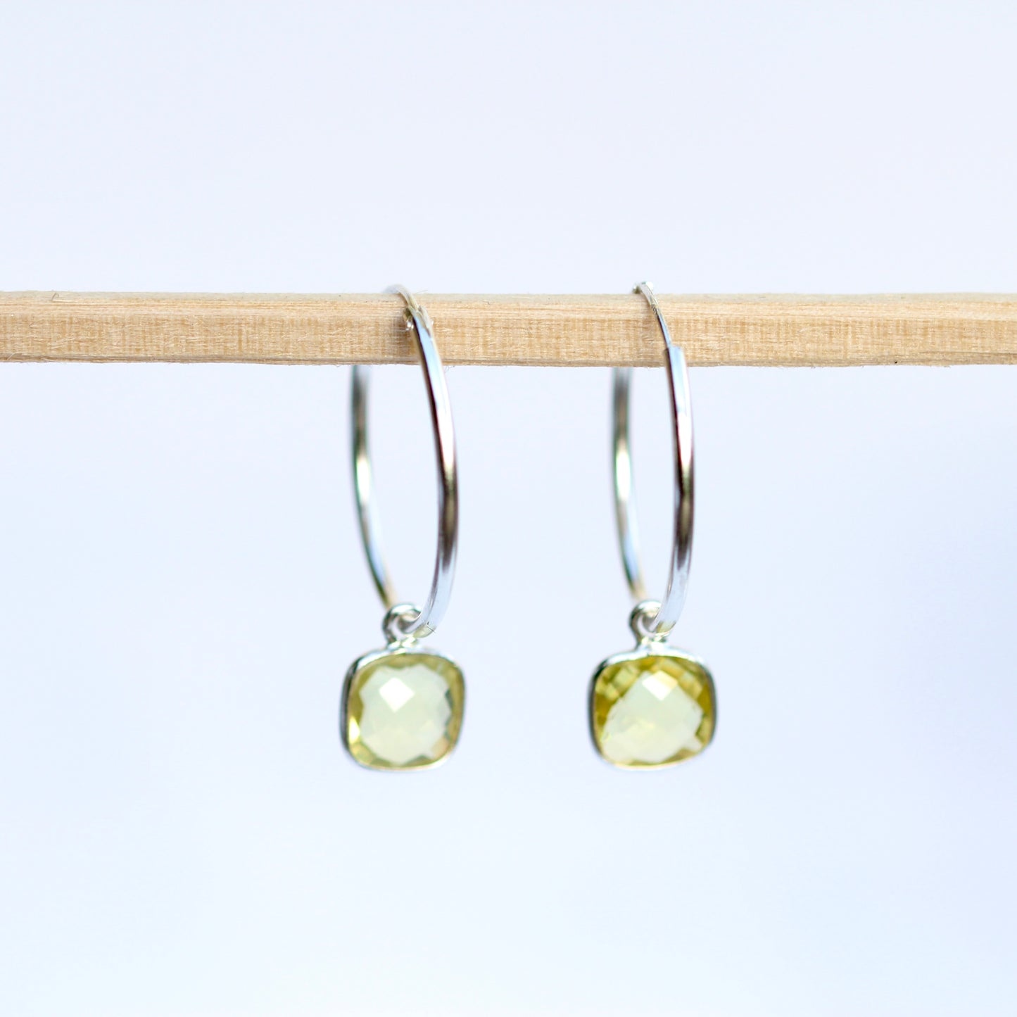 Vita Silver Hoops