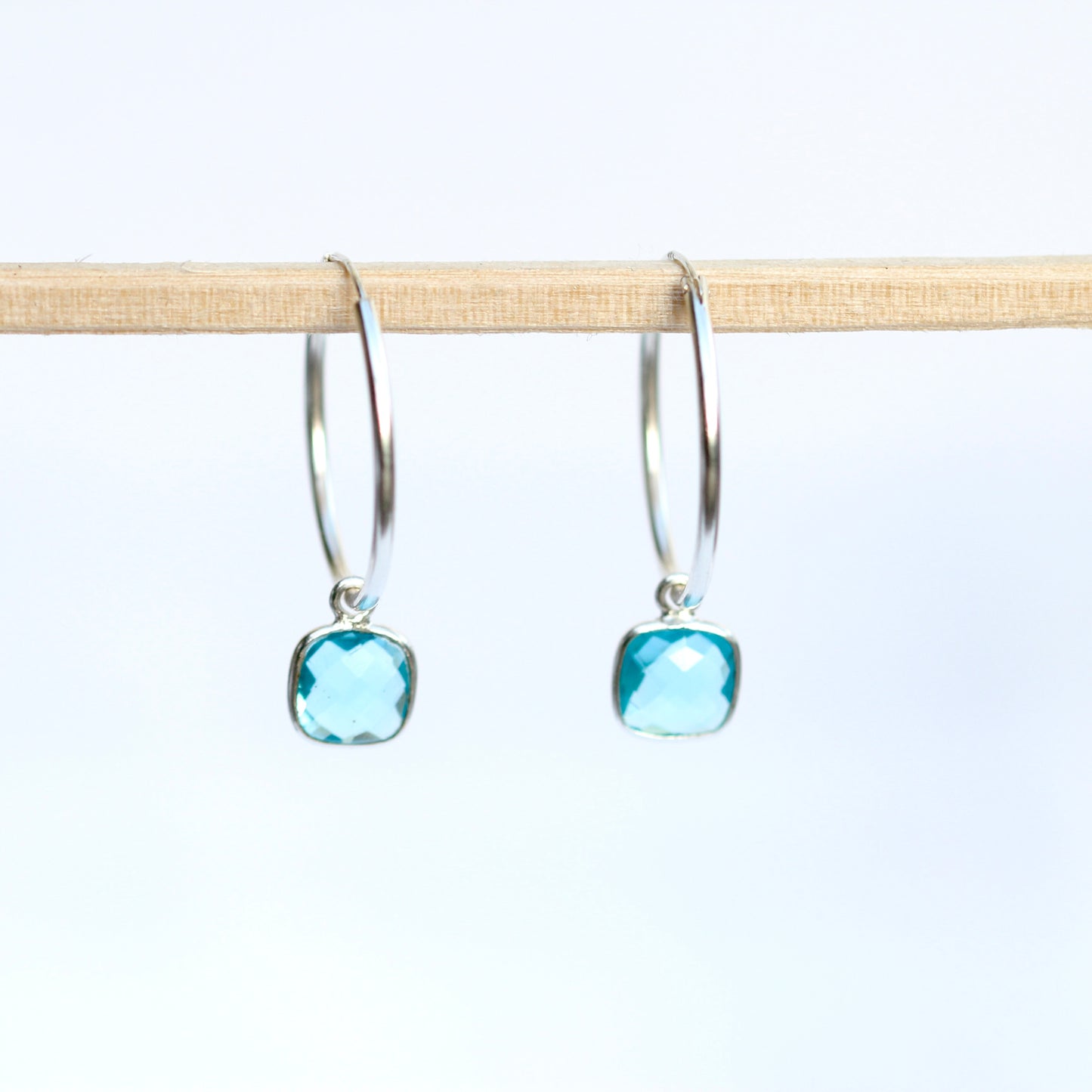 Vita Silver Hoops