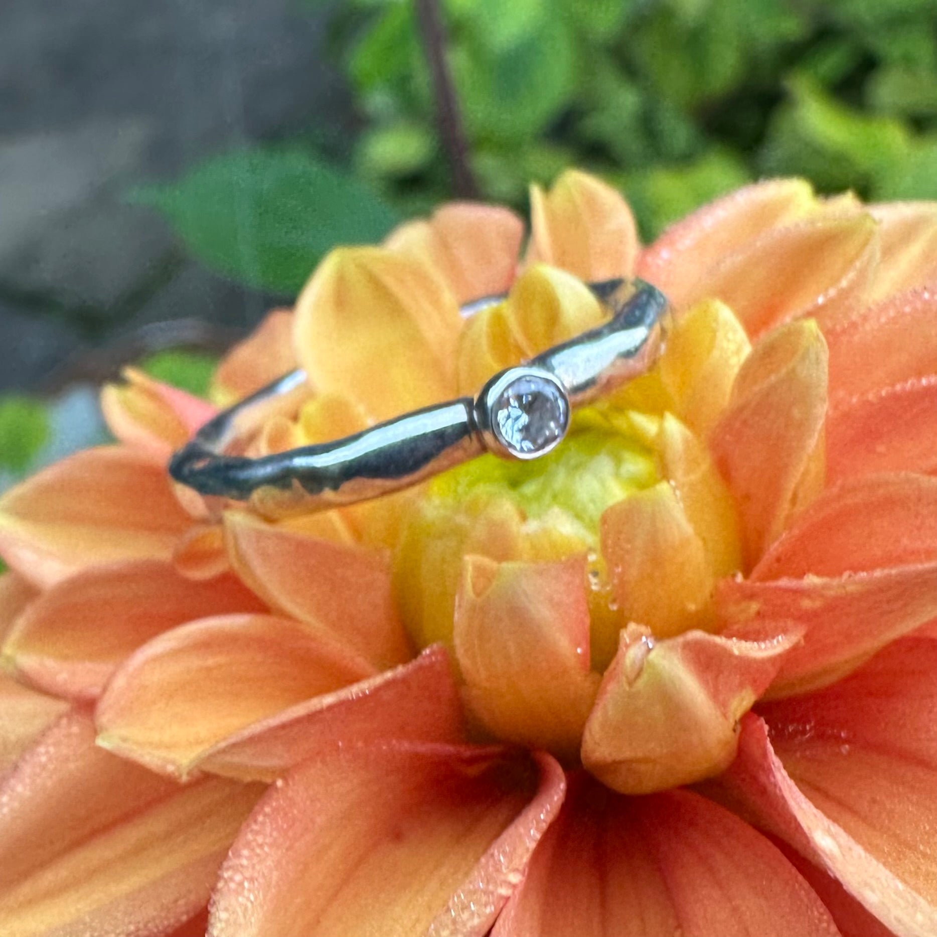 Sterling Silver Spinner Ring
