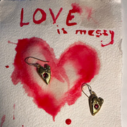Bleeding Heart Earrings
