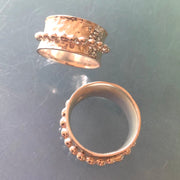 Spinning Ball Band Ring