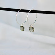 Vita Silver Hoops