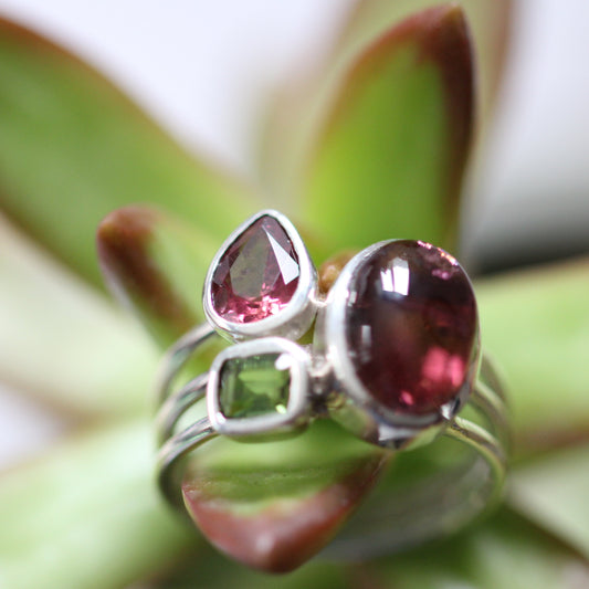 Tourmaline Stacking Ring