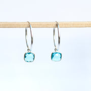 Vita Silver Hoops